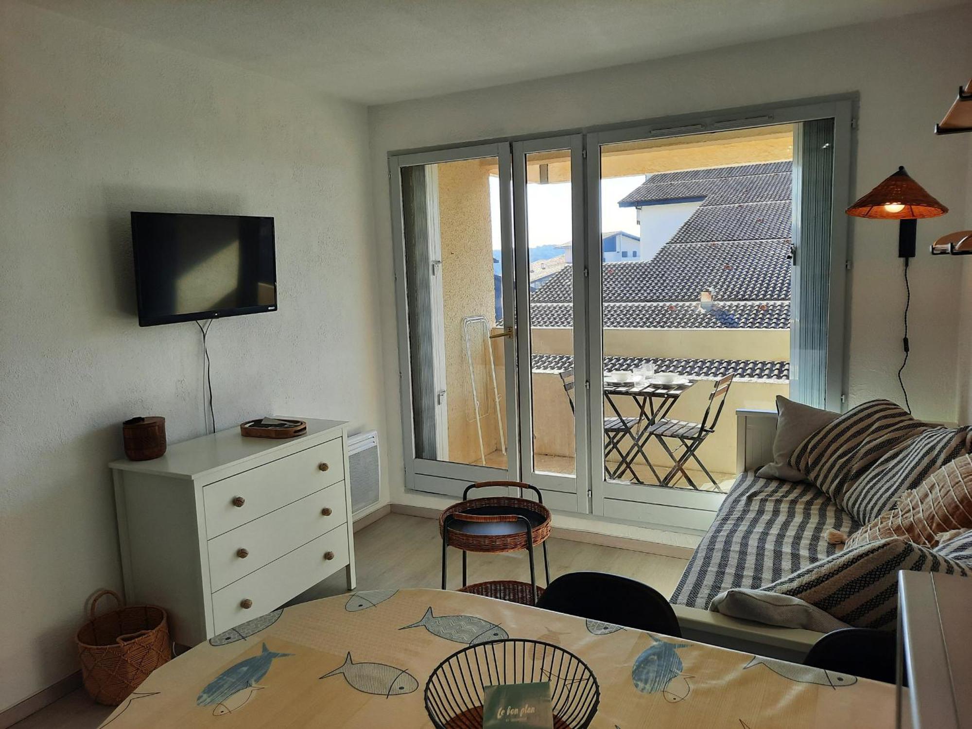 Studio Renove Seignosse, A 2 Min De La Plage, Balcon Sud, Proche Commerces Et Parc Aquatique - Fr-1-239-871 Extérieur photo